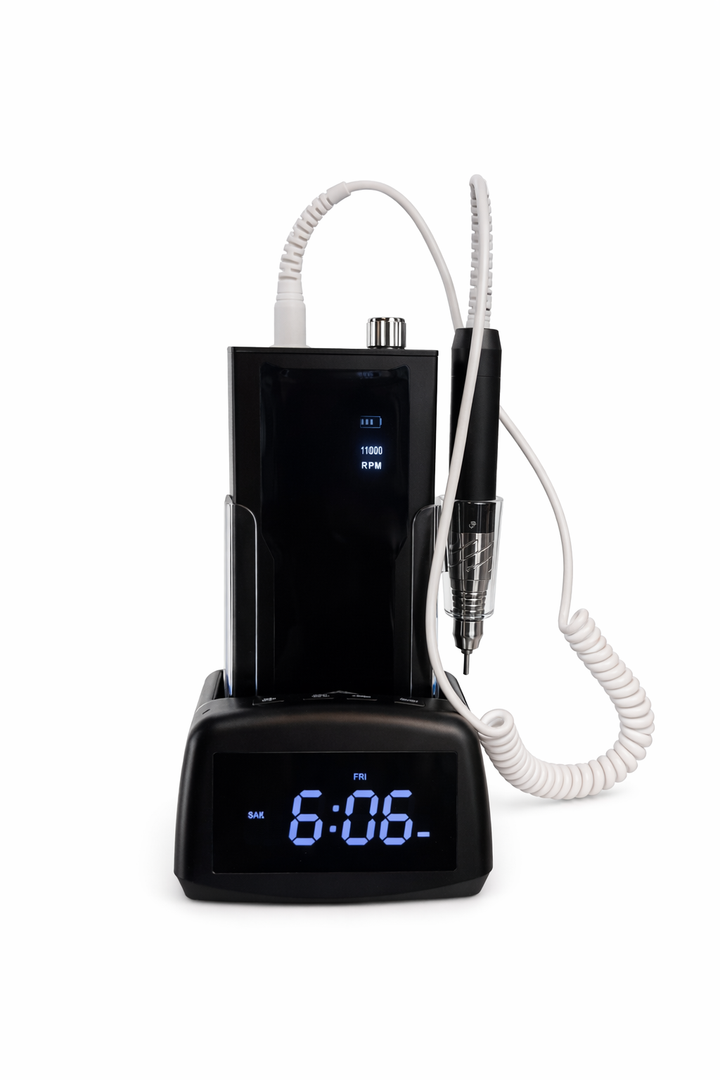 2-in-1 Hybrid Brushless Nail Drill with Charging Dock – EMCHI